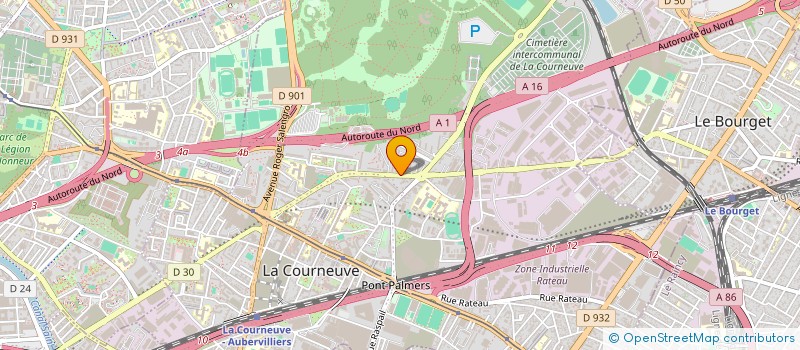 localisation de l'entreprise MADAME PAOLA PROPHETE à LA COURNEUVE