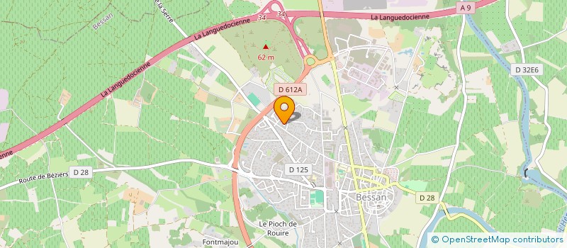 localisation de l'entreprise MADAME PAOLA PROUCHET  BESSAN