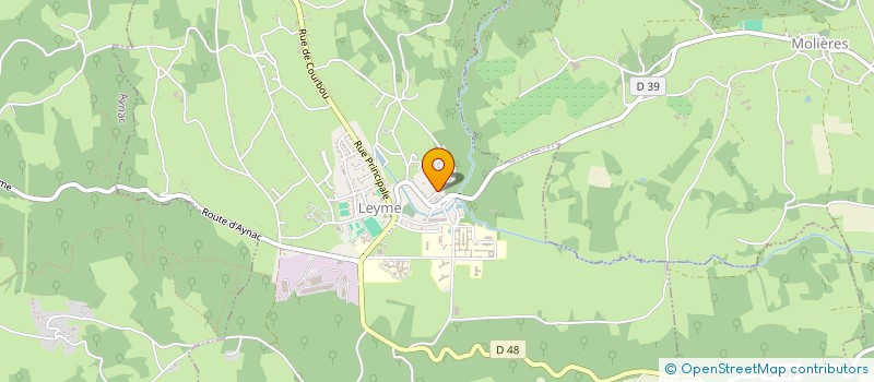 localisation de l'entreprise MADAME PAOLA REVUE  LEYME