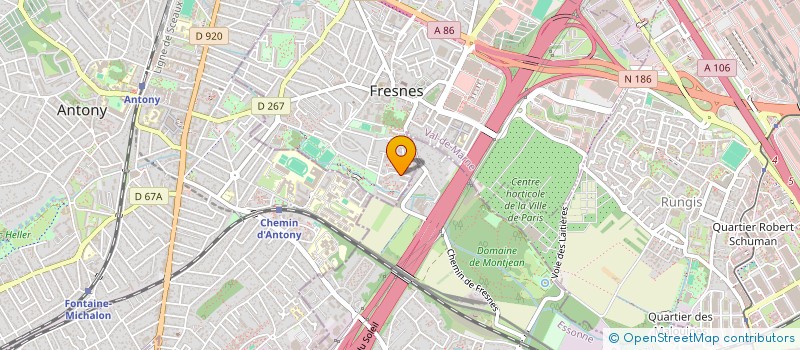 localisation de l'entreprise MADAME PAOLA SAINZ  FRESNES