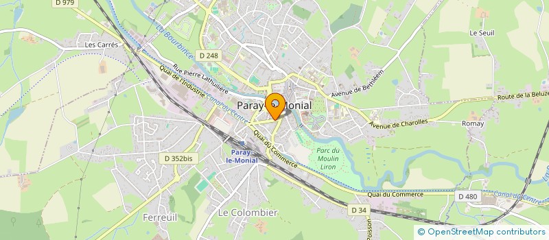 localisation de l'entreprise MADAME PAOLA SALCI à PARAY-LE-MONIAL