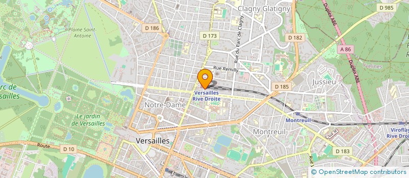 localisation de l'entreprise MADAME PAOLA SIMONATO à VERSAILLES