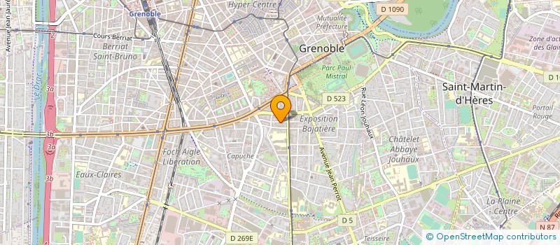 localisation de l'entreprise MADAME PAOLA SINISTERRA NIETO  GRENOBLE