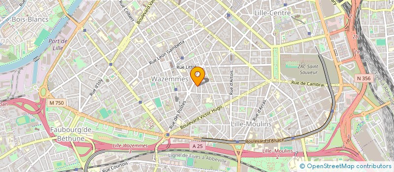 localisation de l'entreprise MADAME PAOLA TANCHIS à LILLE