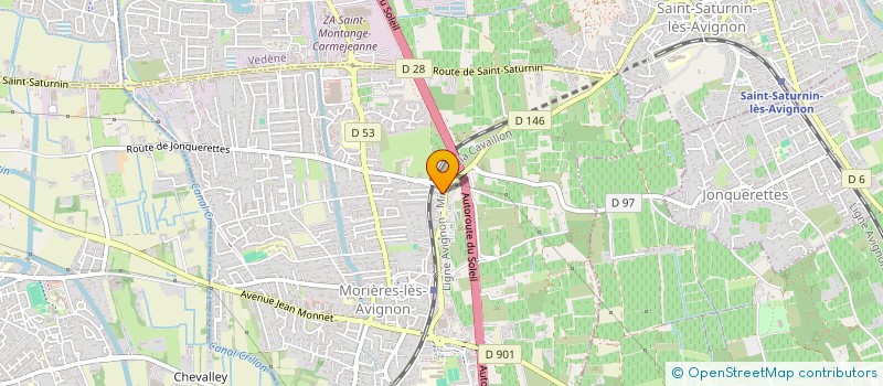 localisation de l'entreprise MADAME PAOLA TEJADA CORNEJO  MORIERES-LES-AVIGNON