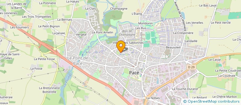 localisation de l'entreprise MADAME PAOLA TERTRAIS à PACE