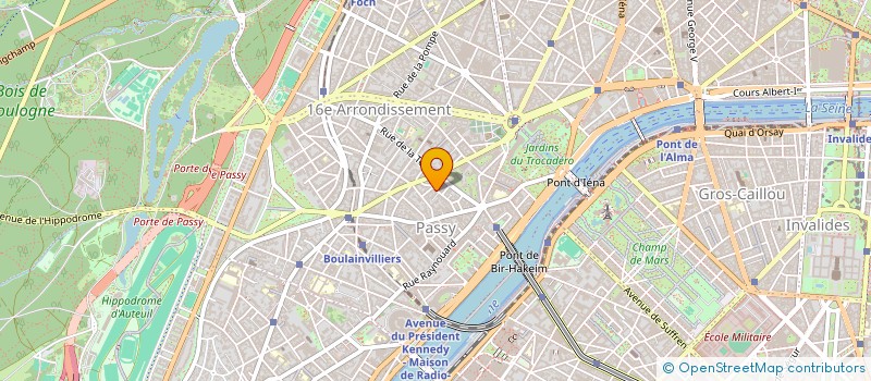 localisation de l'entreprise MADAME PAOLA THEBAULT  PARIS