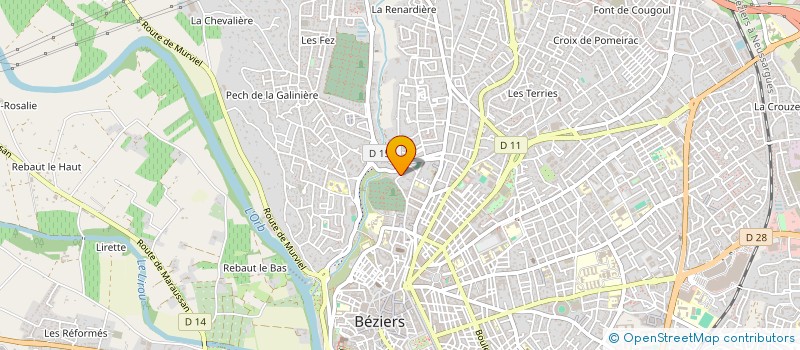 localisation de l'entreprise MADAME PAOLA TOURNEMILE à BEZIERS