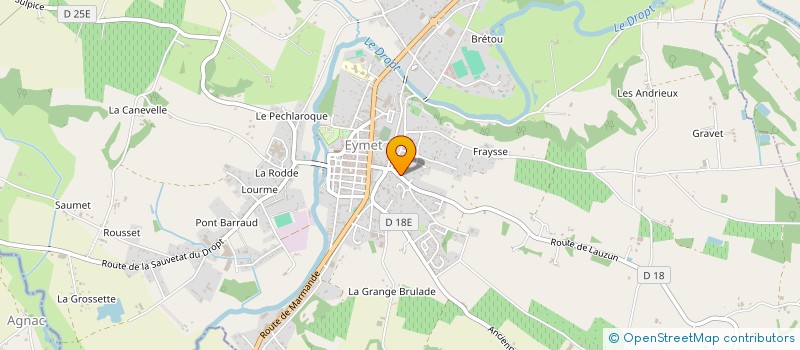 localisation de l'entreprise MADAME PAOLA VALDIVIA FIGUEROA  EYMET