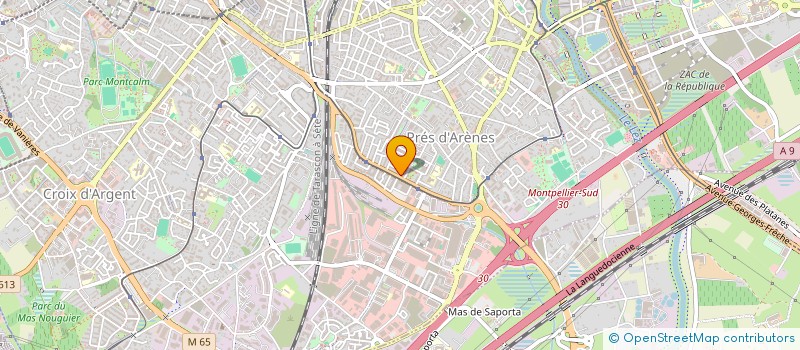 localisation de l'entreprise MADAME PAOLA VARGAS OQUENDO à MONTPELLIER