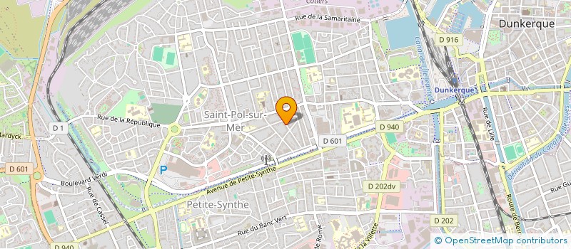 localisation de l'entreprise MADAME PAOLA VERFAILLIE à DUNKERQUE