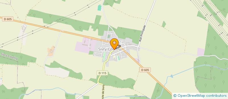 localisation de l'entreprise MADAME PAOLA ZULAUF  SIVRY-COURTRY