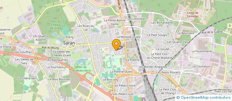 localisation de l'entreprise MADAME PAOLINE ARREDONDO à SARAN