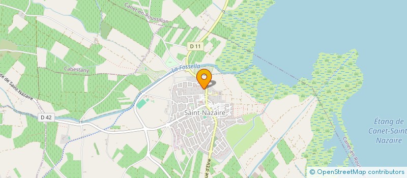 localisation de l'entreprise MADAME PAOLINE VALENCIA  SAINT-NAZAIRE