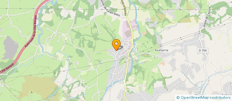 localisation de l'entreprise MADAME PAPELLA BAUMARD  URRUGNE