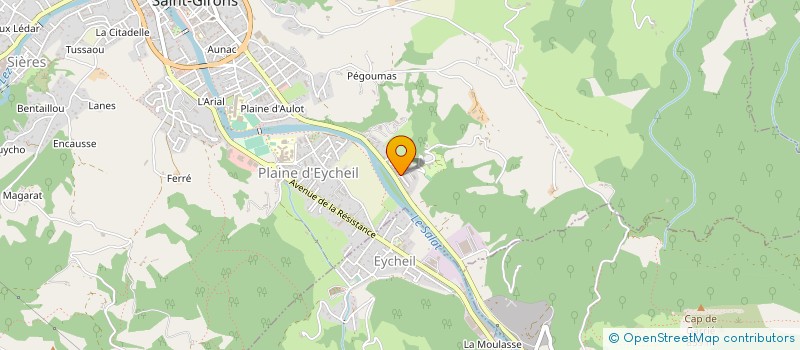 localisation de l'entreprise MADAME PAQUERETTE DOUMENC à SAINT-GIRONS