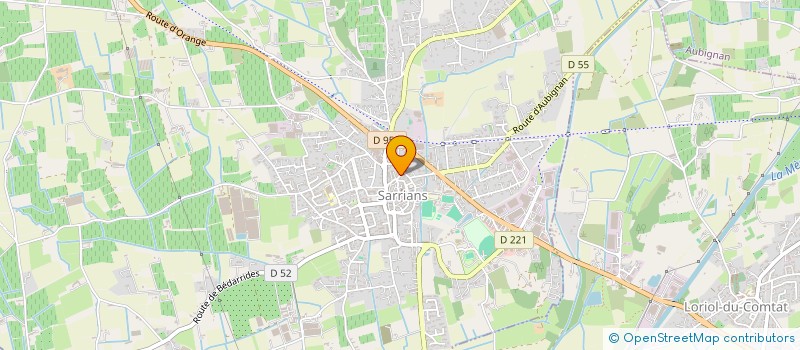 localisation de l'entreprise MADAME PAQUERETTE GEAY à SARRIANS