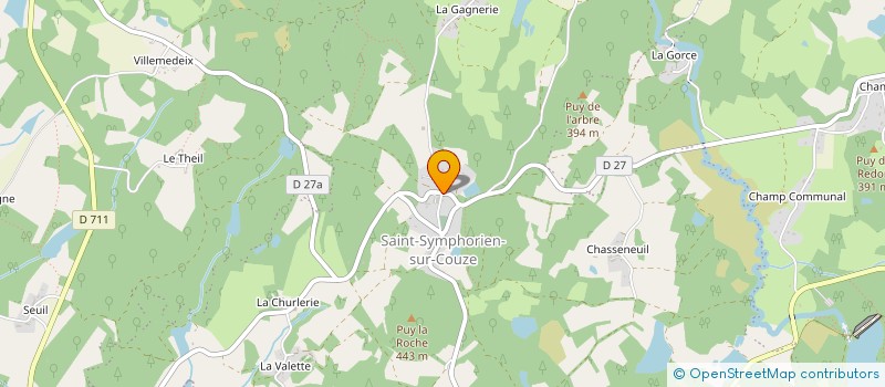 localisation de l'entreprise MADAME PAQUERETTE RAZAFINDRABARY à SAINT-PARDOUX-LE-LAC