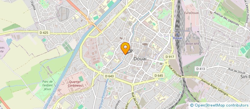 localisation de l'entreprise MADAME PAQUITA SANTOS à DOUAI