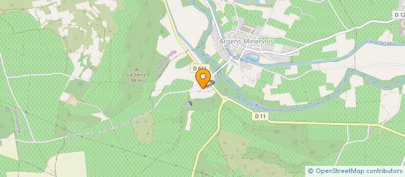 localisation de l'entreprise MADAME PAQUITA SARJERO  LEZIGNAN-CORBIERES