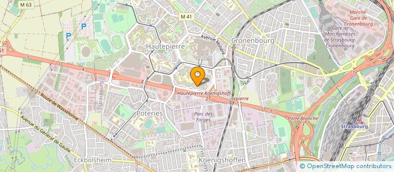 localisation de l'entreprise MADAME PARAMJEET KAUR à STRASBOURG