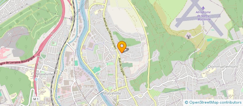 localisation de l'entreprise MADAME PARASKEVI VOUDIKLARI  MALZEVILLE