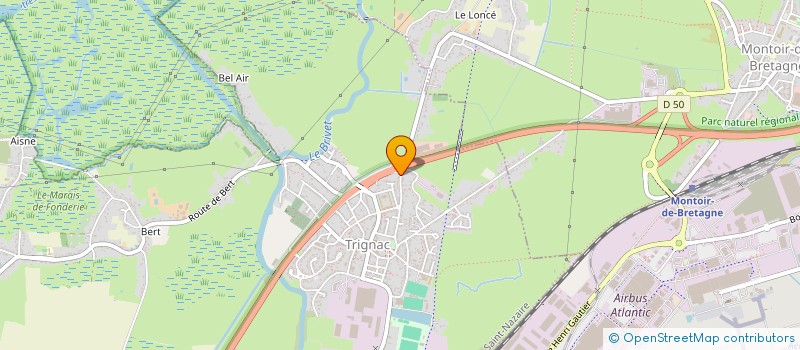 localisation de l'entreprise MADAME PARISS KREMBSER  TRIGNAC