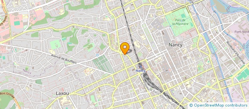 localisation de l'entreprise MADAME PARIZA BOULAYOUNE  NANCY