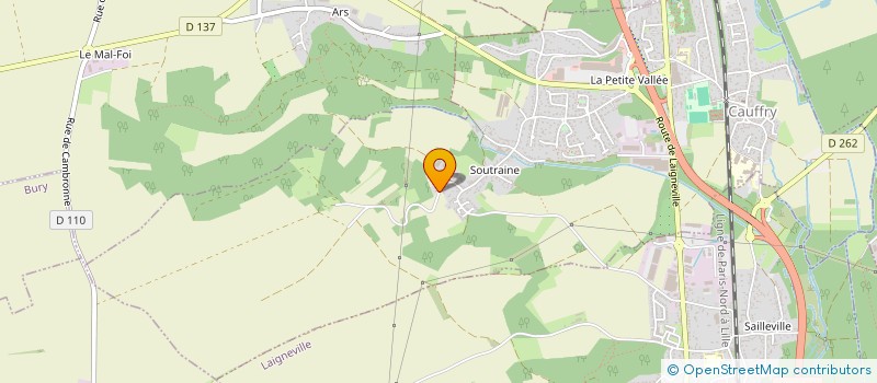 localisation de l'entreprise MADAME PARMIDA ZANGI  CAUFFRY