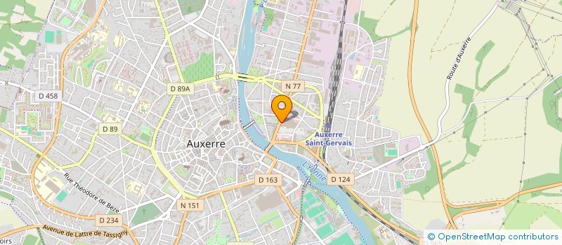 localisation de l'entreprise MADAME PARMINDER KAUR à AUXERRE