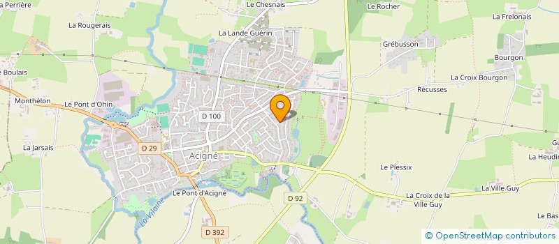 localisation de l'entreprise MADAME PARVANE CARRE  SAINT-LOUIS