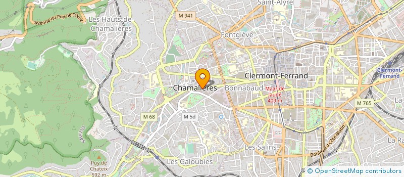 localisation de l'entreprise MADAME PARVANEH SAZGAR  CHAMALIERES