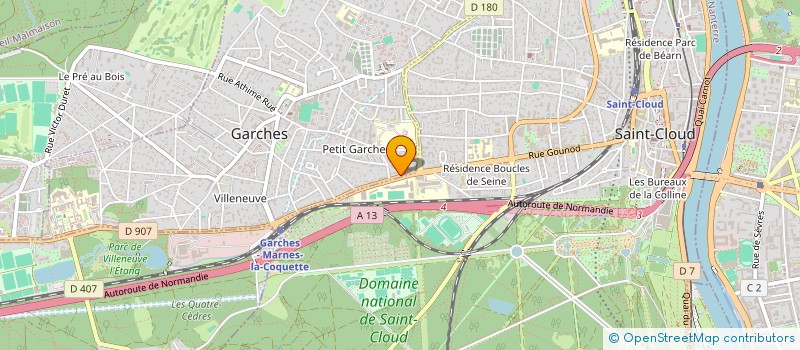 localisation de l'entreprise MADAME PARVOLETA PETROVA à GARCHES