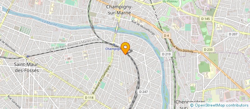 localisation de l'entreprise MADAME PAS MUTU MAYAFWA à ST MAUR DES FOSSES