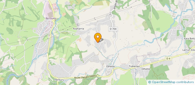 localisation de l'entreprise MADAME PASCALE ABADIE  URRUGNE