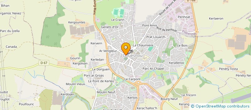 localisation de l'entreprise MADAME PASCALE ABJEAN à GOUESNOU