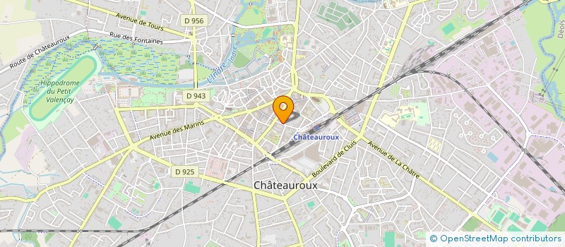 localisation de l'entreprise MADAME PASCALE ABRAMOVICI à CHATEAUROUX