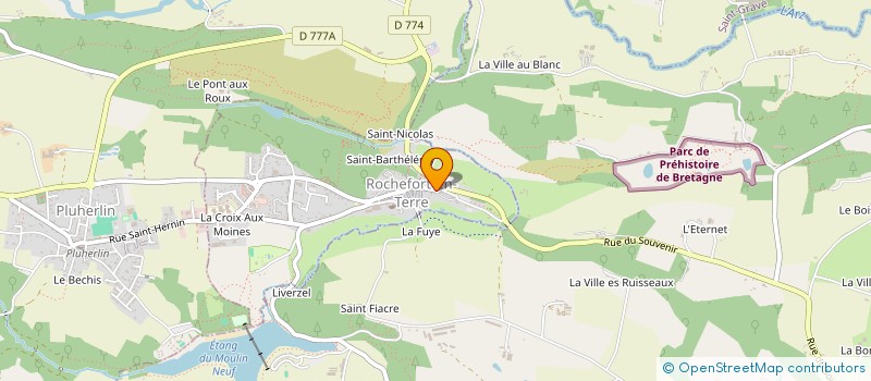 localisation de l'entreprise MADAME PASCALE AGUS  ROCHEFORT-EN-TERRE