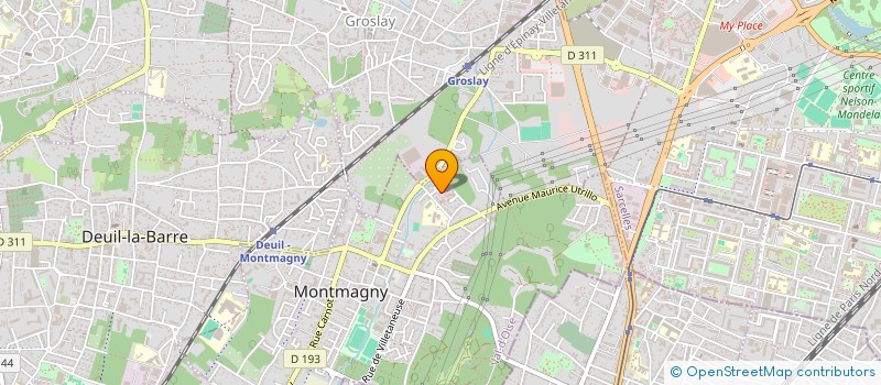 localisation de l'entreprise MADAME PASCALE AKNINE  MONTMAGNY