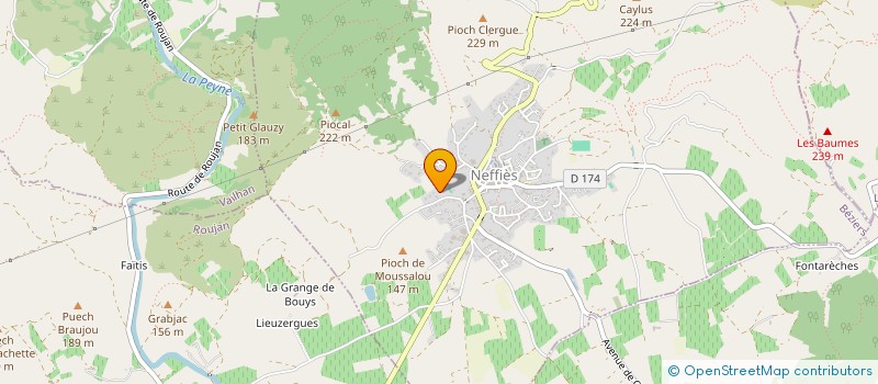 localisation de l'entreprise MADAME PASCALE ALBOUY  NEFFIES