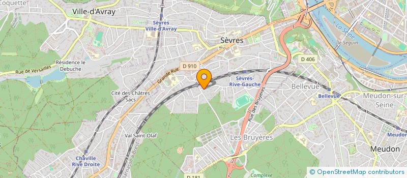 localisation de l'entreprise MADAME PASCALE ANTIGNAC à SEVRES