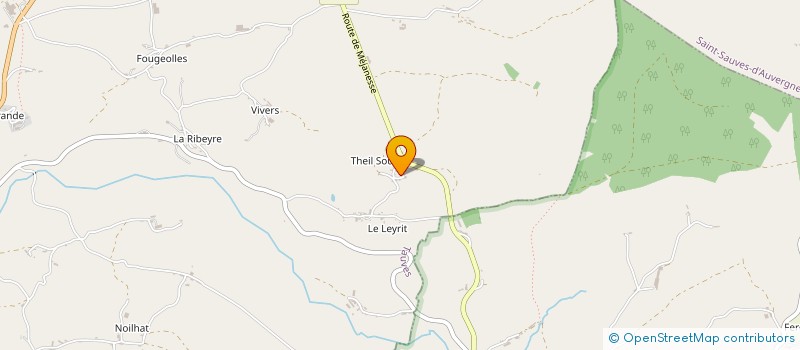 localisation de l'entreprise MADAME PASCALE AUDIGIER  AVEZE