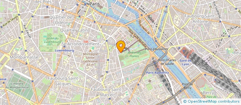 localisation de l'entreprise MADAME PASCALE AUDOUIN  PARIS