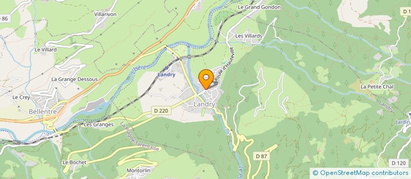 localisation de l'entreprise MADAME PASCALE AUGE  LANDRY