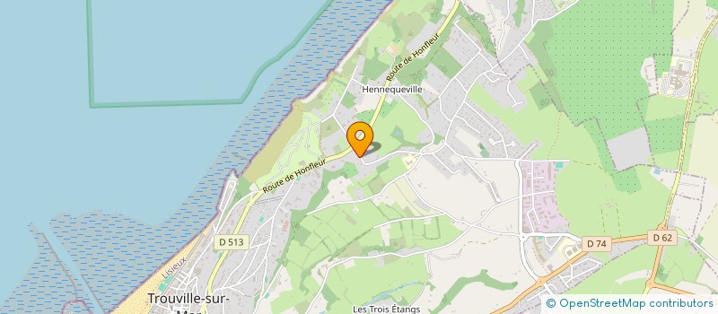 localisation de l'entreprise MADAME PASCALE AUMOITTE à TROUVILLE-SUR-MER