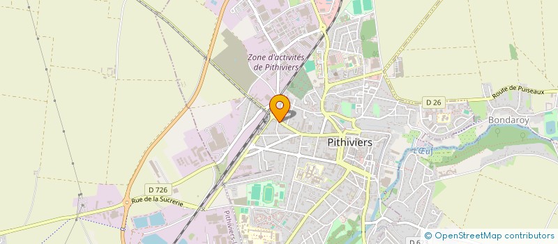 localisation de l'entreprise MADAME PASCALE AYRAULT à PITHIVIERS