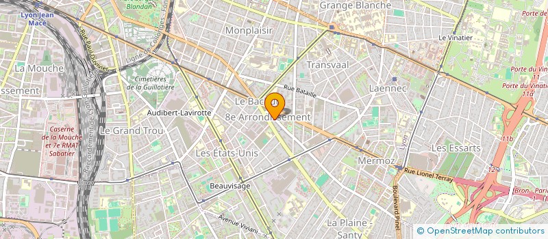 localisation de l'entreprise MADAME PASCALE BAICHETTE  LYON