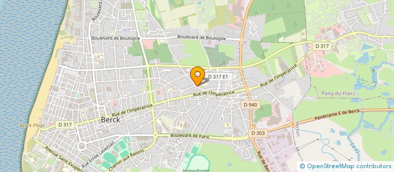 localisation de l'entreprise MADAME PASCALE BAILLEUL  BERCK