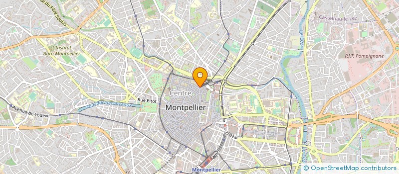 localisation de l'entreprise MADAME PASCALE BAILLS à MONTPELLIER