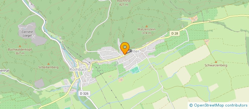 localisation de l'entreprise MADAME PASCALE BALTZER  OFFWILLER